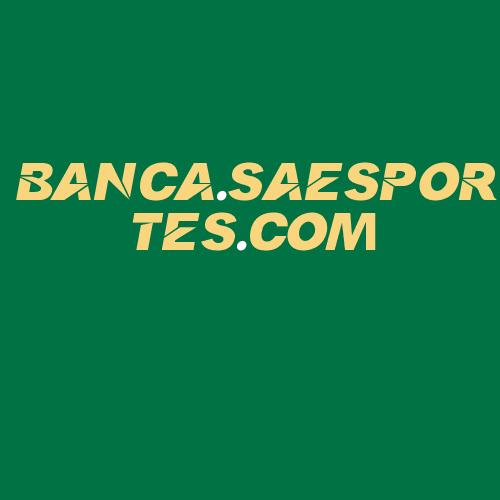 Logo da BANCA.SAESPORTES